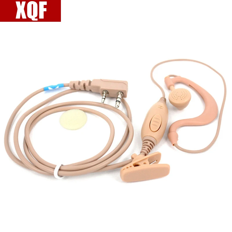 XQF Воздушная трубка наушник гарнитура для Kenwood TK-3107 портативный двухсторонний