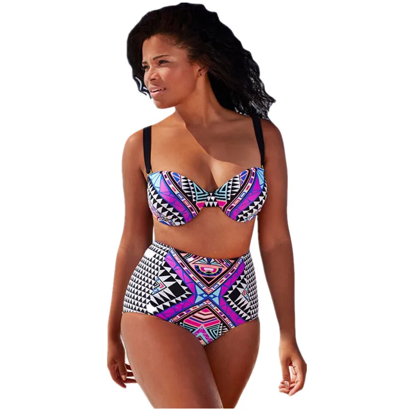 Designer Summer Sexy Floral Print Plus Size Swimsuits xxxl 4XL 5XL Black Blue Pink Padded Push up Underwire Bikini Swimwear plus-size-black-swimsuit : image Designer Summer Sexy Floral Print Plus Size Swimsuits xxxl 4XL 5XL Black Blue Pink Padded Push up Underwire Bikini Swimwear plus-size-black-swimsuit