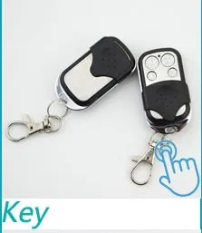 100PCS Wireless Metal Remote Control Controller Keyfobs Keychain 433MHz Just For Our G2B G2BW GSM WIFI Security GSM Alarm System - Famidy.com