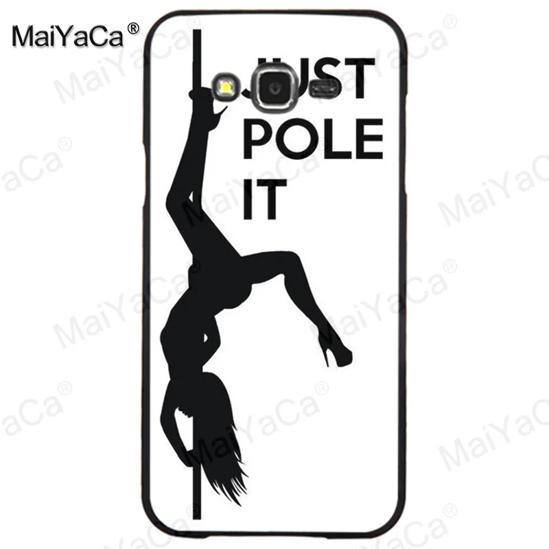 Роскошный Гибридный чехол для телефона MaiYaCa Pole dance dancing Fitness samsung j7 j8 j4 j6 j2pro a9 a8 a6