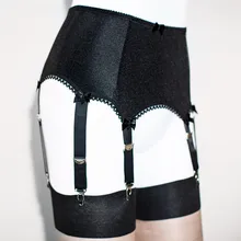 6 ремни Подвязки Пояс женское сексуальное белье кружевной пояс для чулок сексуальный костюм