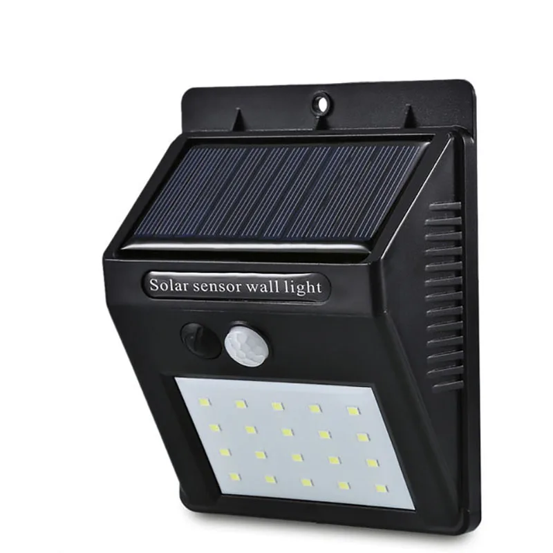 

Solar Lamp Motion Sensor Light 20 LED Waterproof Security Lamp Energy Saving Light Lamp Outdoor Garden Driveway