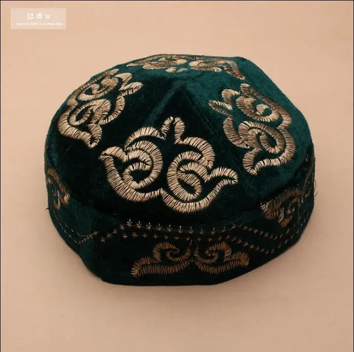 Синьцзян шляпа уйгурские шапки Kazakh мужская шляпа с вышивкой