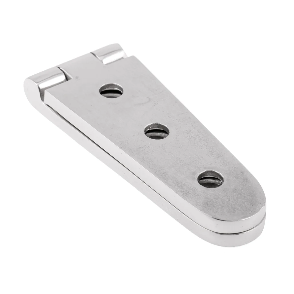 316 Stainless Steel Strap Hinge Marine Boat Hinge Boat Parts Accessories 150mmx29mm Silver