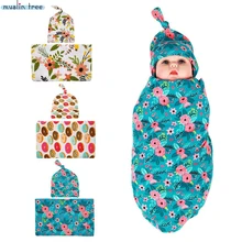 Buy Newborn Swaddle Sack Cocoon Sleep Sack Swaddle Blanket Beanie set Newborn hat Take home outfit Photo Props baby shower gift Free Shipping