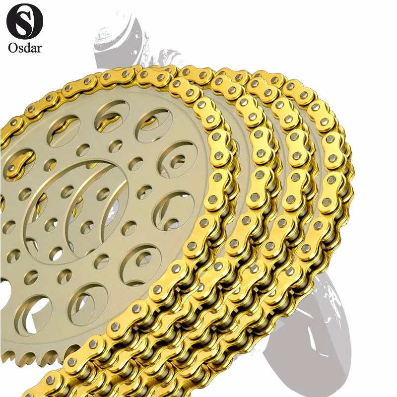 Motorcycle Drive Chain O-Ring 530 L120 For KAWASAKI W1/W1SA/W3- Z650DSR 78-79 Z650SR 82 GPX750R NINJA750R 86-89 GPZ750R 84-87