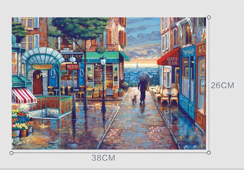 1000 Pieces Chrysanthemum Paper Jigsaw Puzzles Adults Kids Assembling Picture