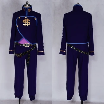 

Anime JOJO JoJo's Bizarre Adventure 4 Nijimura Okuyasu Cosplay Costume halloween costume custom made
