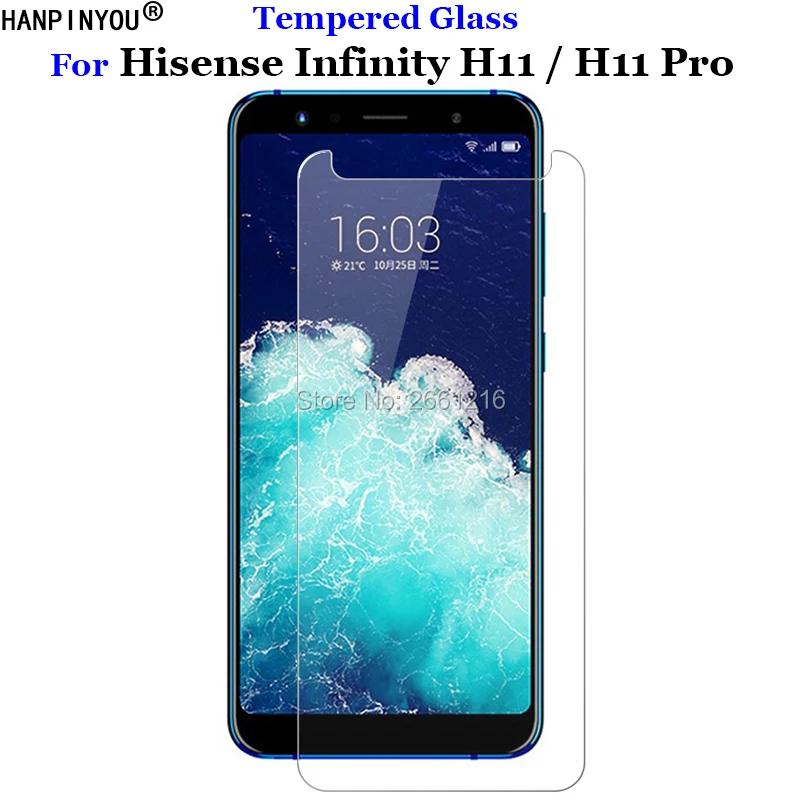

For Hisense Infinity H11 Tempered Glass 9H 2.5D Premium Screen Protector Film For Hisense Infinity H11 Pro 5.99"