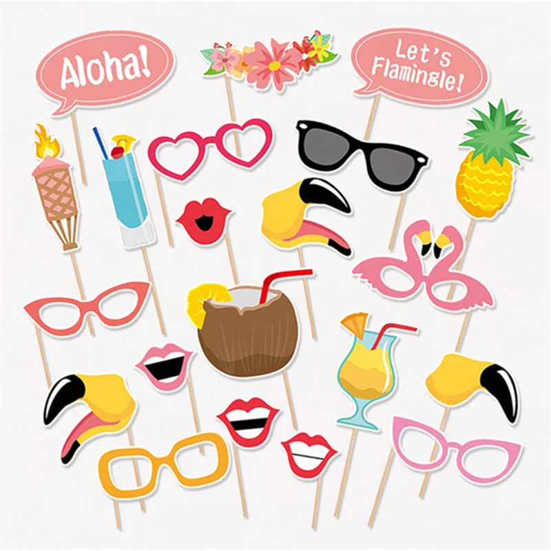 DIY Birthday Flamingo Unicorn Photo Prop Wedding Mustache Party Booth Home Decor DIY Birthday Flamingo Unicorn Photo Prop Wedding Mustache Party Booth Home Decor