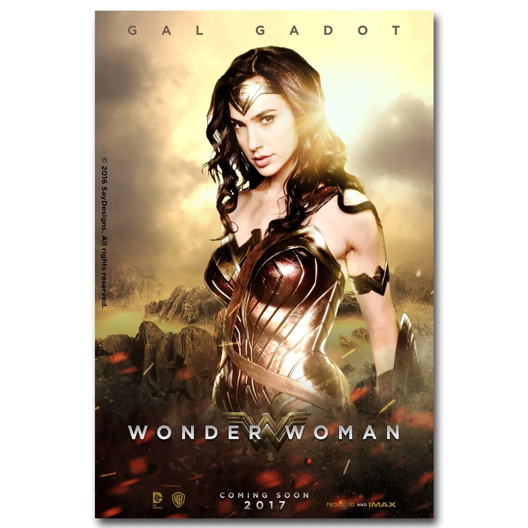 nicoleshenting wonder woman poster