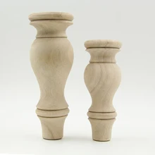 Ножки мебели для дивана из цельного дерева(A320