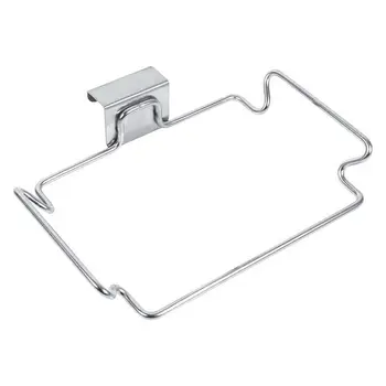 

Practical Boutique Stainless Steel Trash Bag Shelf Storage Multifunctional Kitchen Hanging Racks