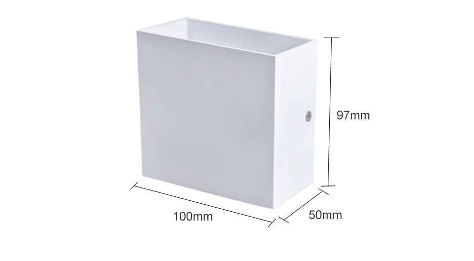 EeeToo Bedroom Wall Night Light Lamp 7W COB Chip LED Night Light Children Indoor Lighting AC 90-265V White Night Lamp for Home (3)