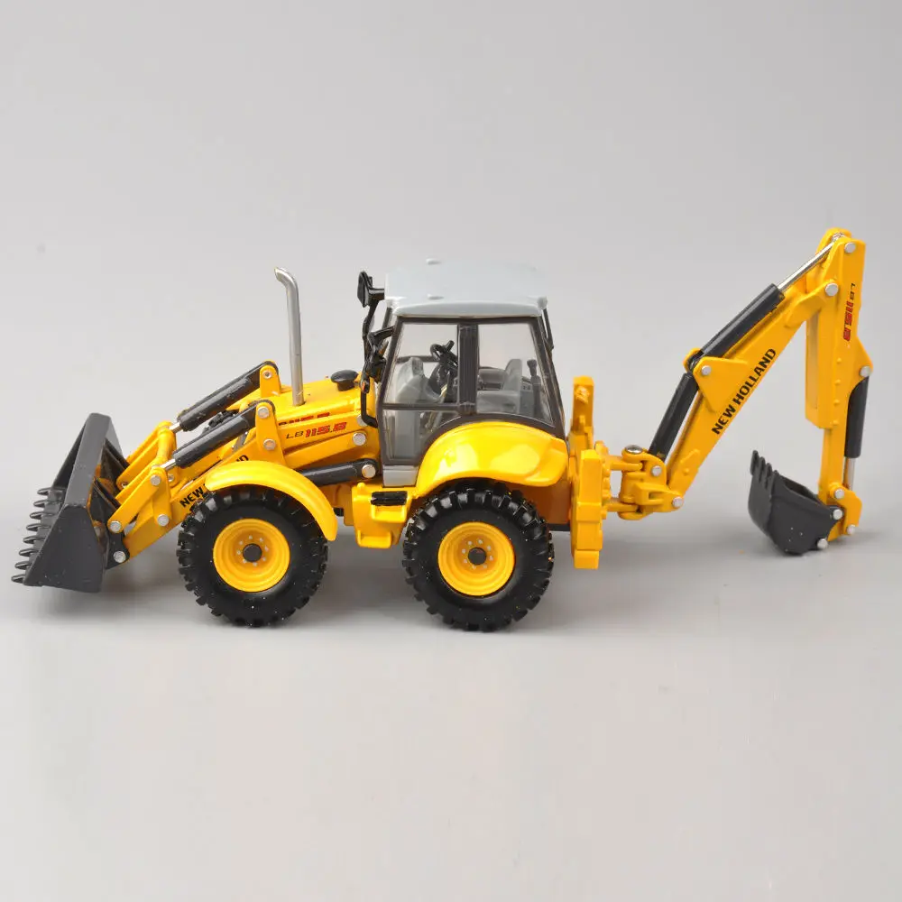 Литая машина New Holland 1/50 Terna LB115B бульдозер экскаватор инженерные модели машин