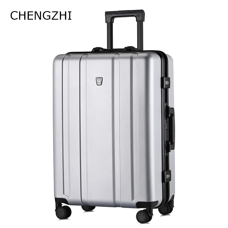 CHENGZHI 2" 22" 2" 26 дюймов NEWl arge емкость ABS+ PC багаж на колёсиках для мужчин бизнес чемодан для путешествий женские сумки на колесиках