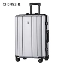 CHENGZHI 2" 22" 2" 26 дюймов NEWl arge емкость ABS+ PC багаж на колёсиках для мужчин бизнес чемодан для путешествий женские сумки на колесиках