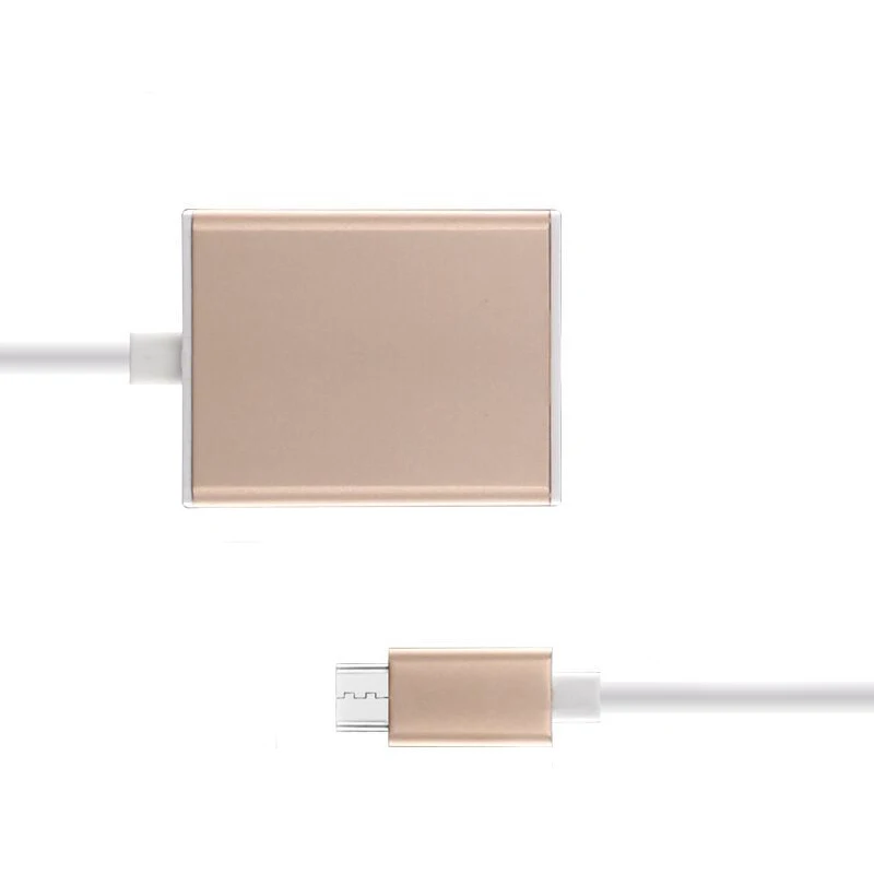 Адаптер для ноутбука type-C vga проектор высокой четкости адаптер сетевого кабеля VGA