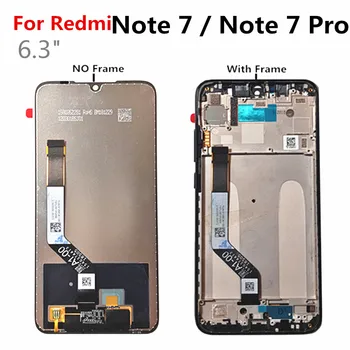 

6.3" For Xiaomi Redmi Note 7 Pro LCD Display Screen Touch Digitizer Snapdragon 660 Assembly for Redmi Note7 LCD Display
