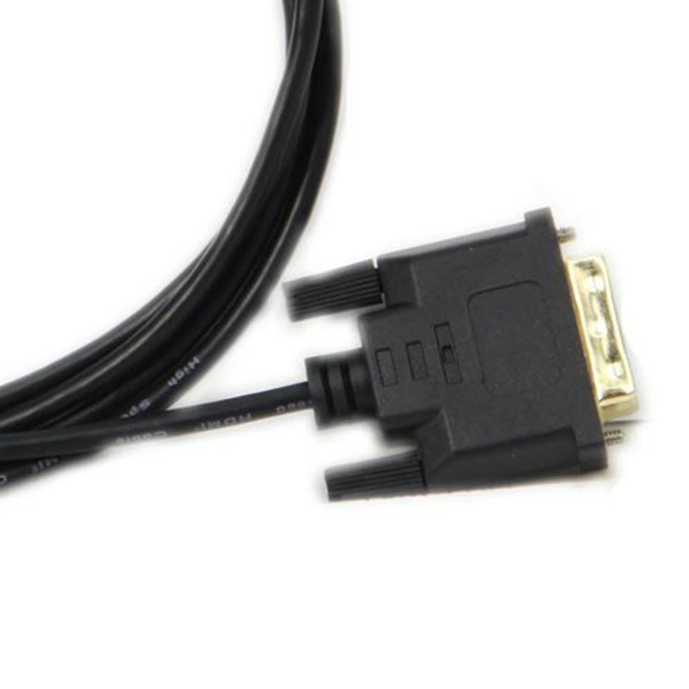 Micro кабель HDMI-DVI Plug and Play анти-износ сильная гибкость DVI-D ...