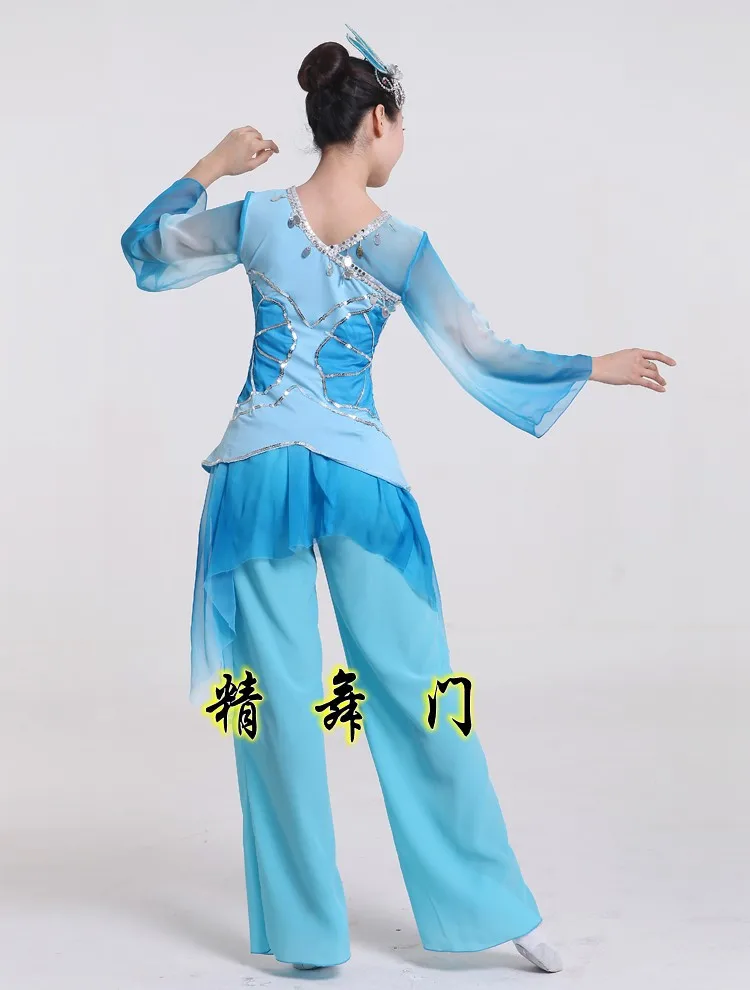 Китайский Одежда для сцены танцевальный костюм женское платье этап одежда нарядное платье