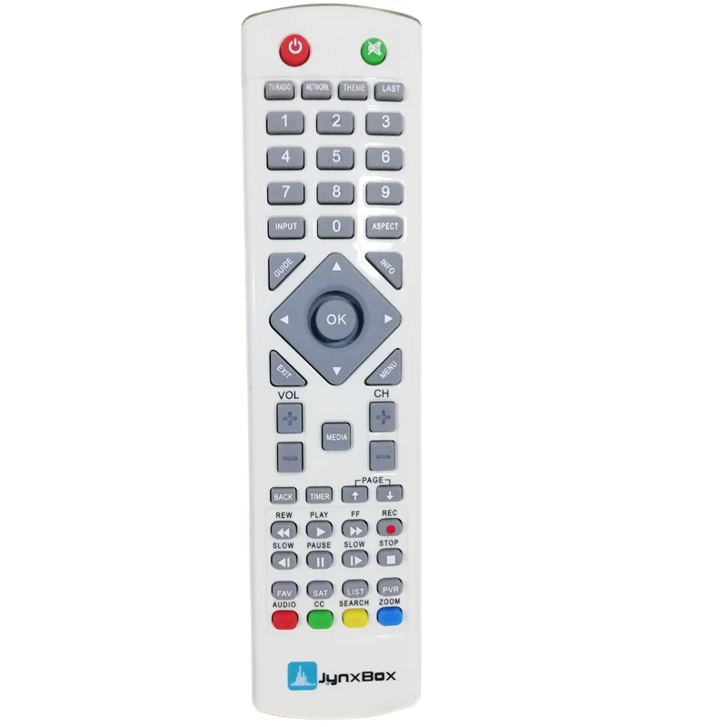 

5 pcs /Lot white control remote for jynxbox V30 jyazbox v20 jyaxbox v500