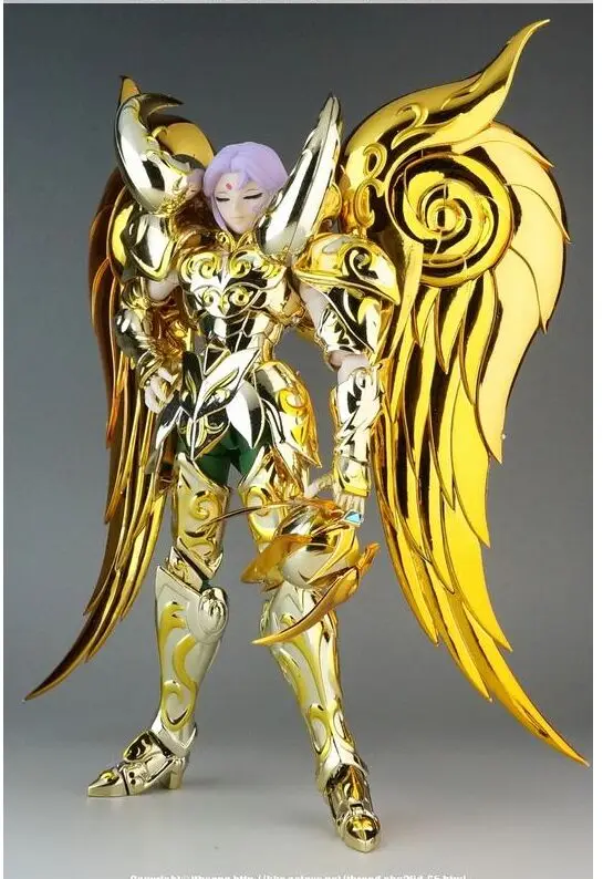 

special offer AE Athena Exclamation model SOG Aries Mu action figure metal armor saint seiya soul of gold toy