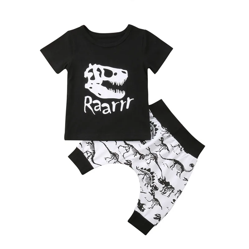 Casual Baby Boys Summer Clothes Set New 2018 Newborn Baby Girl Boy