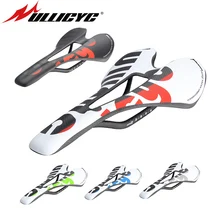 Bicycle Saddle 3K Full Carbon Fiber Bike Seat Road MTB Bike Carbon Saddle Seat Matte Glossy colorful cushion pad