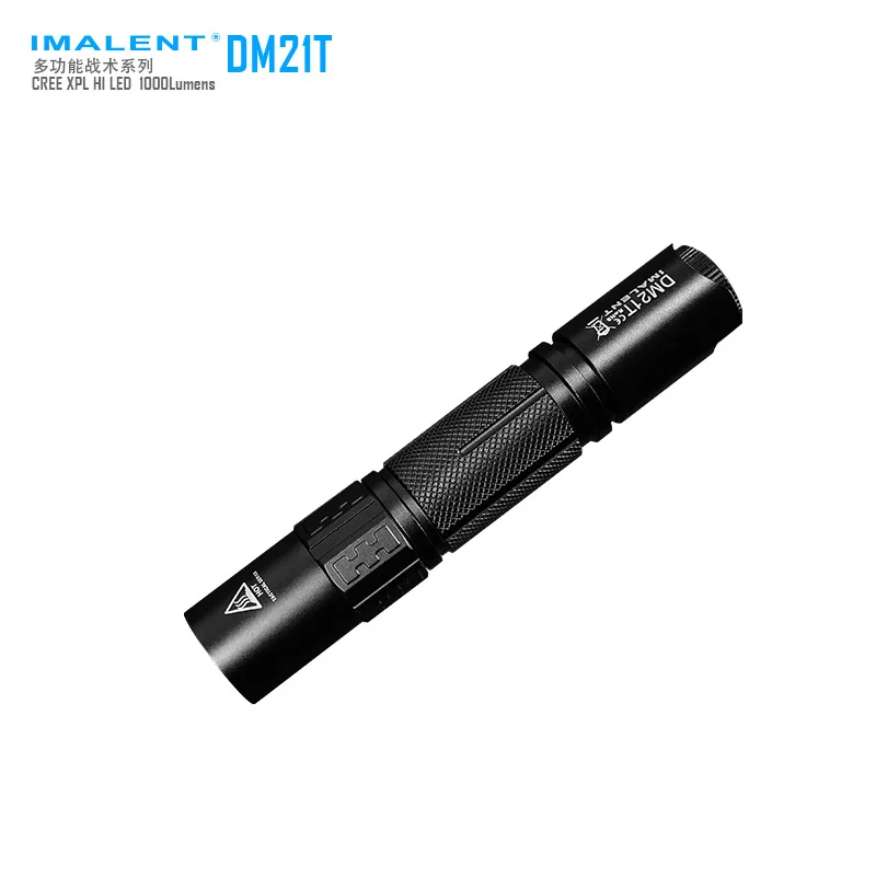 

IMALENT DM21T/DM21TW CREE XP-L Hi 1000 Lumens LED Multi-functional Tactical Flashlight