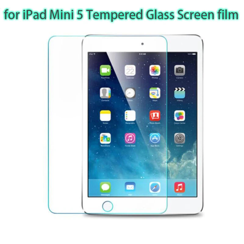 

Cleaning Wipe + Tempered Glass Screen Film Protector for iPad mini5 7.9 inch 2019 for iPad mini 5 Screen Skin Cover