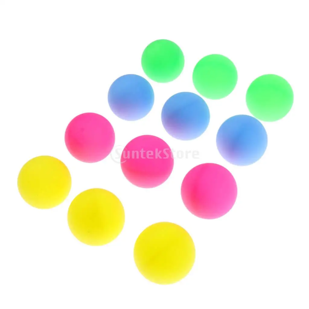 24Pcs Multi-colored Beer Ping Pong Balls, Table Tennis Decoration Balls Toy Raffle  Entertainment Party Balls