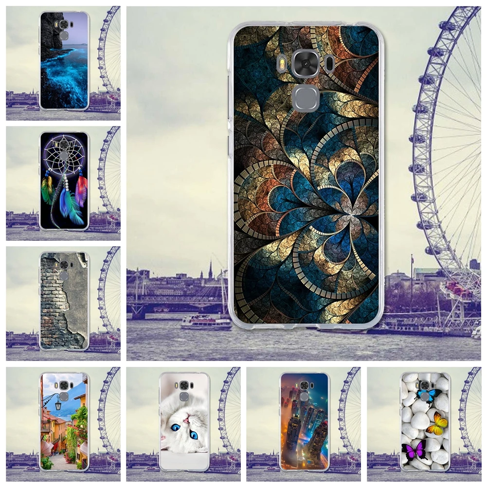 Чехол для телефона Asus Zenfone ZC553KL чехол 5 дюймов чехлы задняя крышка Zenfone3 max