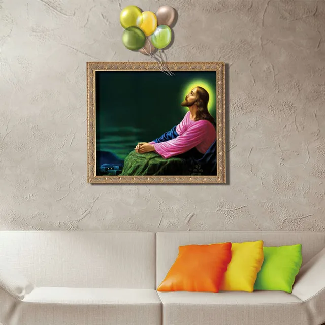 study room 3d wall stickers art painting living room home church