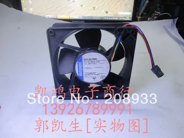 

For Germany ebmpapst 5214N/19HHI 27V 13.5W 12738 four-wire +cooling fan