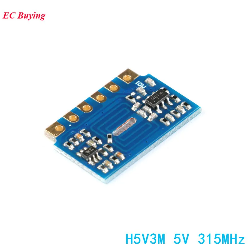 

H5V3M 5V 315MHz Wireless Remote Control Receiver Module Superheterodyne RF Board H5V3M-315M ASK DIY Electronic