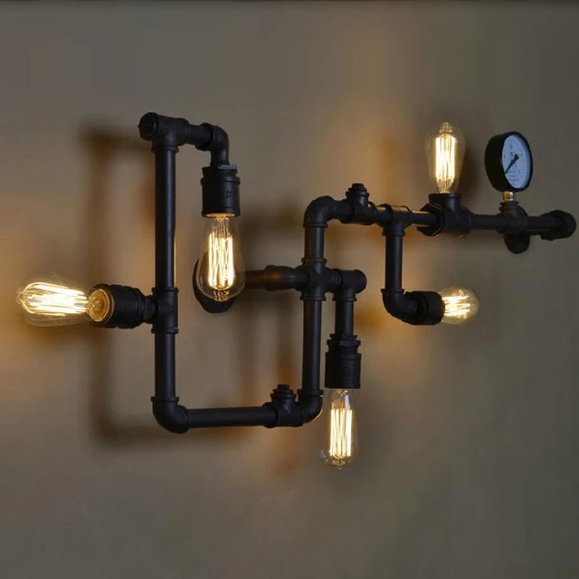 Mini Style Wall Sconces Rustic Lodge E26 E27 Metal Mini Style Wall Sconces Rustic Lodge E26 E27 Metal