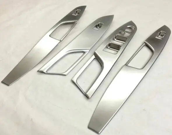 

ABS Style Car Interior Door Armrest Window Switch Button Cover Trim Sticker For Suzuki Vitara 2016 Auto Styling