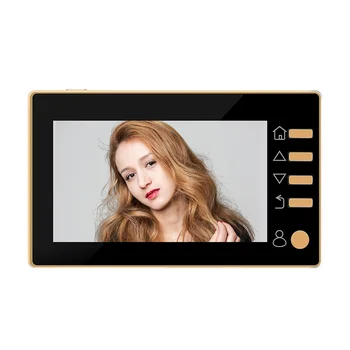 4.3 Inch Doorbell Viewer Digital Door Peephole Viewer Camera 1Mp Wireless Video Doorbell Ir Night-Vision Motion Sensor saful 4 3 digital video door viewer with multi languages recordable peephole home sercurity with one wireless doorbell hot sale