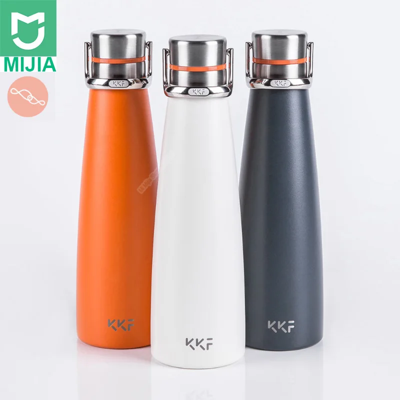 

Xiaomi KKF Portable Thermo Cup 475ML Travel Mug Outdoor Sports Cup 24 Hours Flask Water Travel Cup Stainless Steel Vacuum Flask