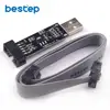 USBASP/USBISP + STK500 10Pin to 6Pin Adapter 3.3V/5V AVR Programmer USB Download Line ATMEGA128 ATMEGA8 USBASP USBISP AVRISP ► Photo 2/6