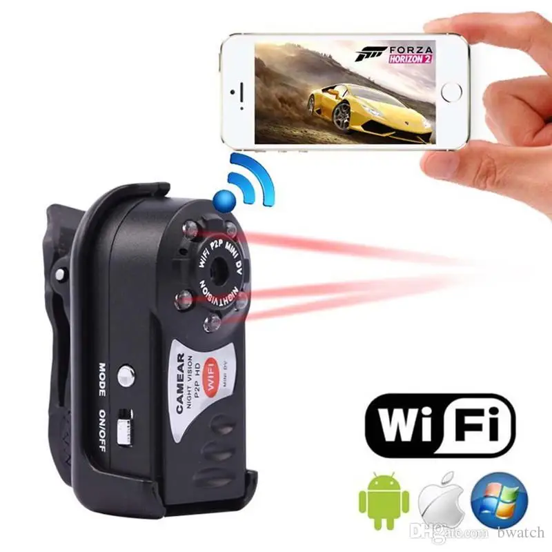 Mini Video WiFi Spycam Mini Q7 Camera 720P DV DVR Wireless Nanny IP Cam Espia Camcorder