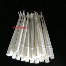 100PCS/4bags New Dental Disposable surgical 1/8″ aspirator suction tips White