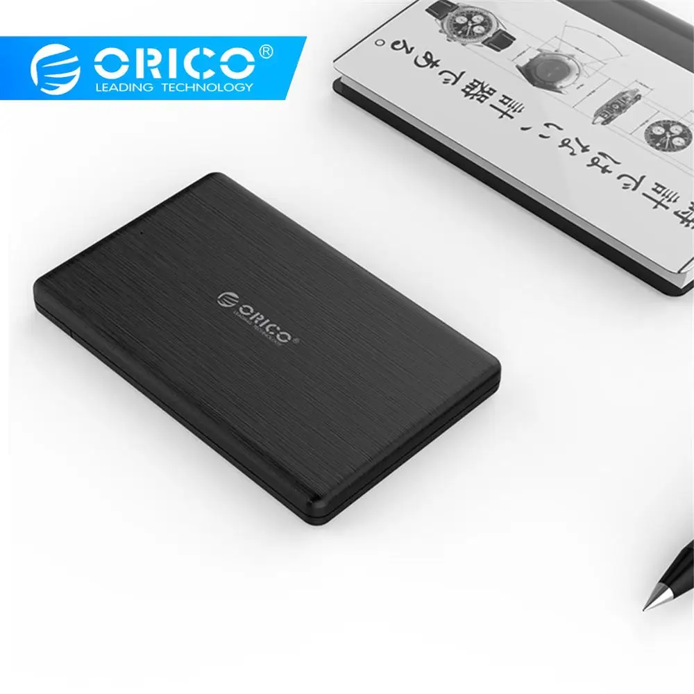 

ORICO 2.5 inch USB3.0 Hard Drive Enclosure Micro B External Hard Drive Disk Case for 7MM High-Speed Case for Hard Disk Drive