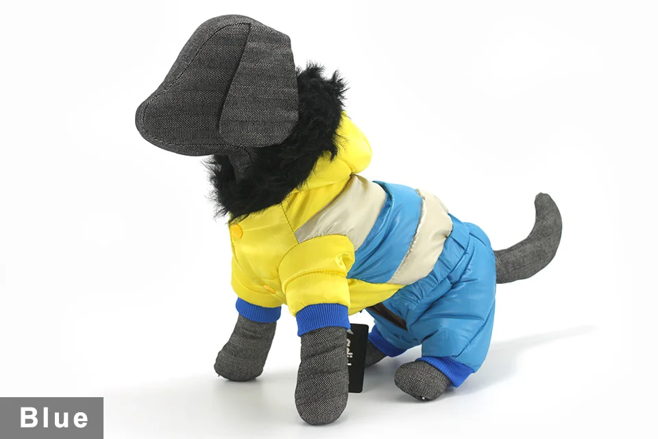 adidog New Winter Pet dog Clothes for Small Medium Dog Pet clothing Coat hoodies Waterproof Super Warm Jacket Snow chihuahua for Winter 1102