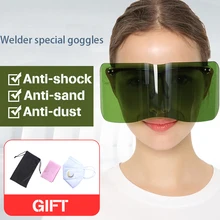 Welder special goggles windproof protective glasses welding wear anti-splash anti-glare argon arc welding goggles