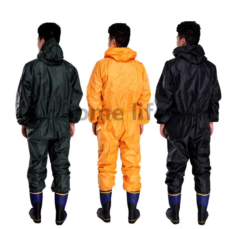 Motorcycle Raincoat Waterproof Oil Proof Dust Proof Conjoined Raincoat Overalls Fission Rain Suit