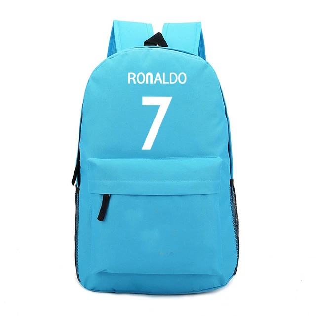 Fashion Designer Ronaldo Backpack Soccer Football Backpacks Sport for ...