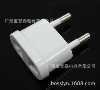

by dhl 1000pcs US to EU Travel Converter AC Power Plug Power Charger Adapter wholesale