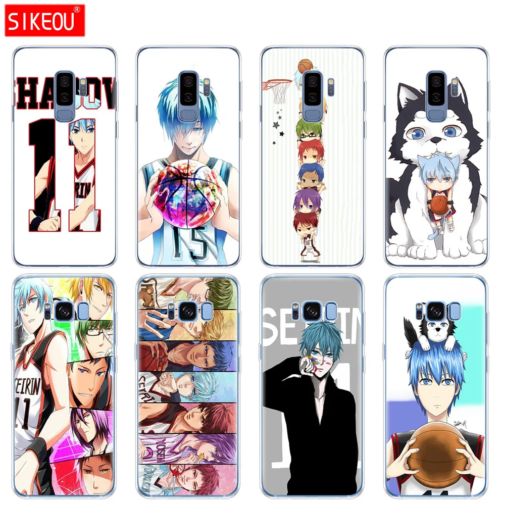 

silicone case for Samsung Galaxy S9 S8 S7 S6 edge S5 S4 S3 PLUS phone cover Kuroko no Basket Japan